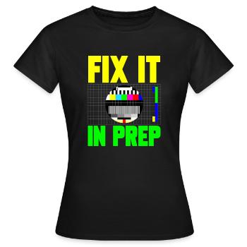 Video Editor Filmemacher Videofilmer - Frauen T-Shirt - Schwarz - Vorne - AI Model Female 172 dark (172cm)