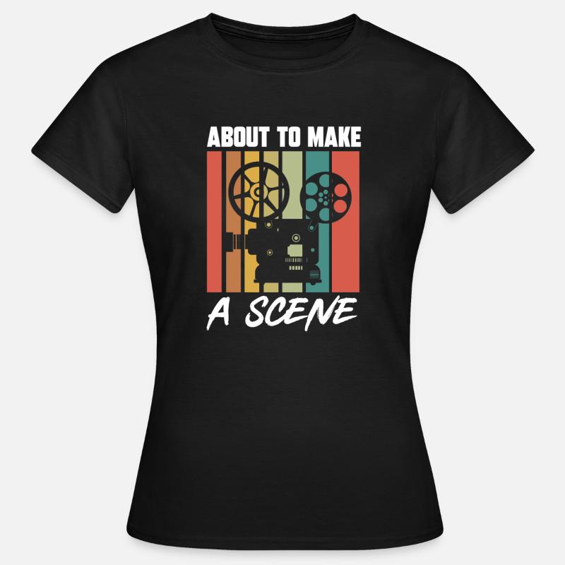 Video Editor Filmmaker Videographer - Women's T-Shirt - black