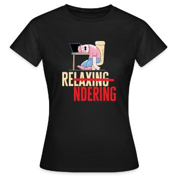 Video Editor Filmemacher Videofilmer - Frauen T-Shirt - Schwarz - Vorne - AI Model Female 172 dark (172cm)