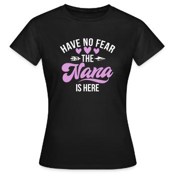 Cadeaux Nana - T-shirt Femme - noir - Devant - AI Model Female 172 dark (172cm)