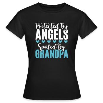 Granddaughter Gifts - Women's T-Shirt - black - Front - AI Model Female 172 dark (172cm)