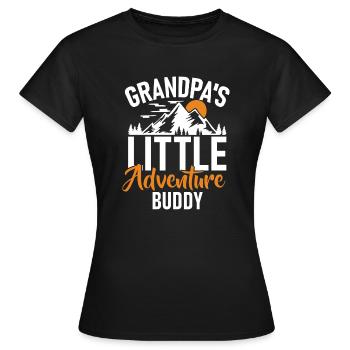 Granddaughter Gifts - Women's T-Shirt - black - Front - AI Model Female 172 dark (172cm)