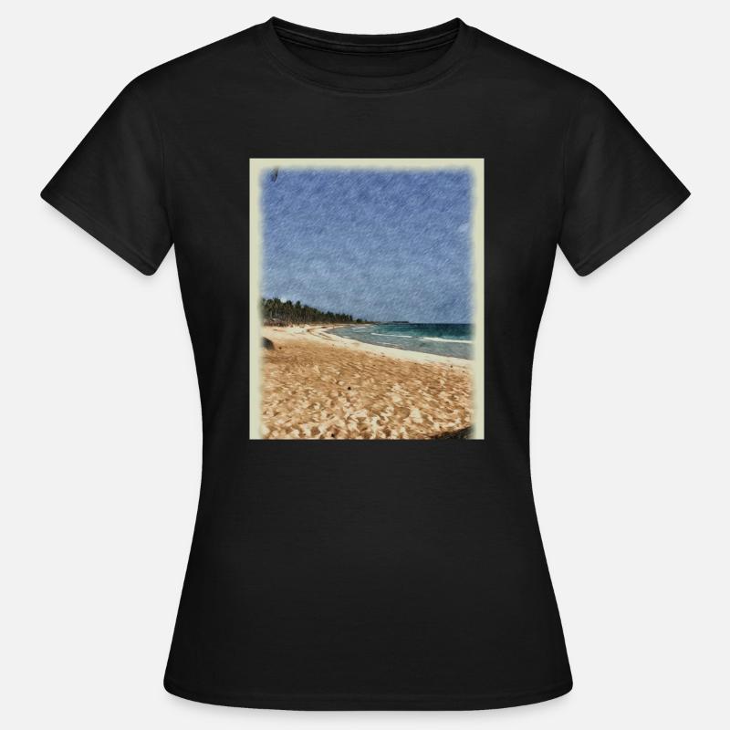 Meeresrauschen - Frauen T-Shirt - Schwarz