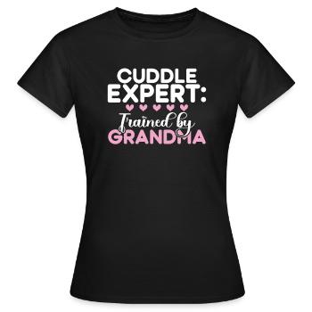 Granddaughter Gifts - Women's T-Shirt - black - Front - AI Model Female 172 dark (172cm)