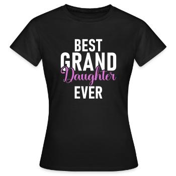 Granddaughter Gifts - Women's T-Shirt - black - Front - AI Model Female 172 dark (172cm)