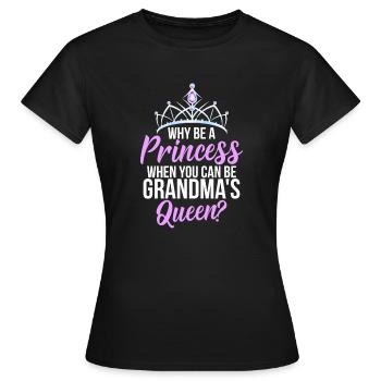 Granddaughter Gifts - Women's T-Shirt - black - Front - AI Model Female 172 dark (172cm)