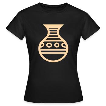 Pottery - Women's T-Shirt - black - Front - AI Model Female 172 dark (172cm)