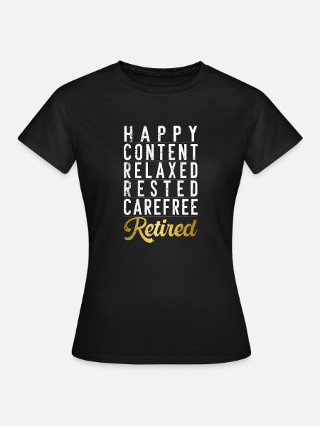 Retirement Gifts - T-shirt dam - svart