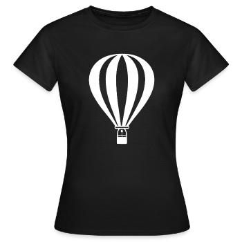 Balloon - Women's T-Shirt - black - Front - AI Model Female 172 dark (172cm)