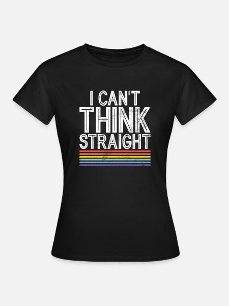Lesbian Gifts - Frauen T-Shirt - Schwarz