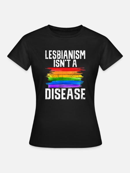 Lesbian Gifts - Frauen T-Shirt - Schwarz