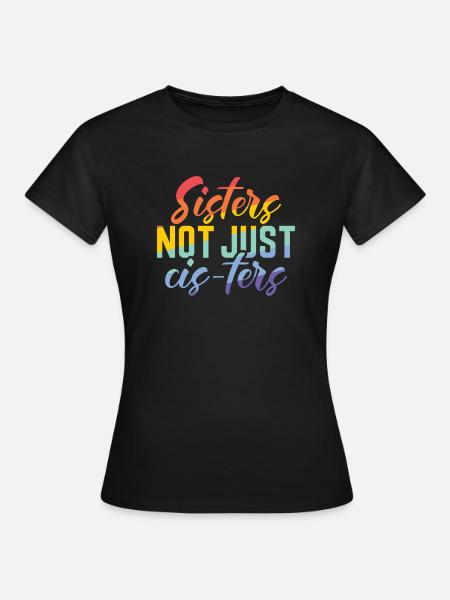 Lesbian Gifts - Frauen T-Shirt - Schwarz