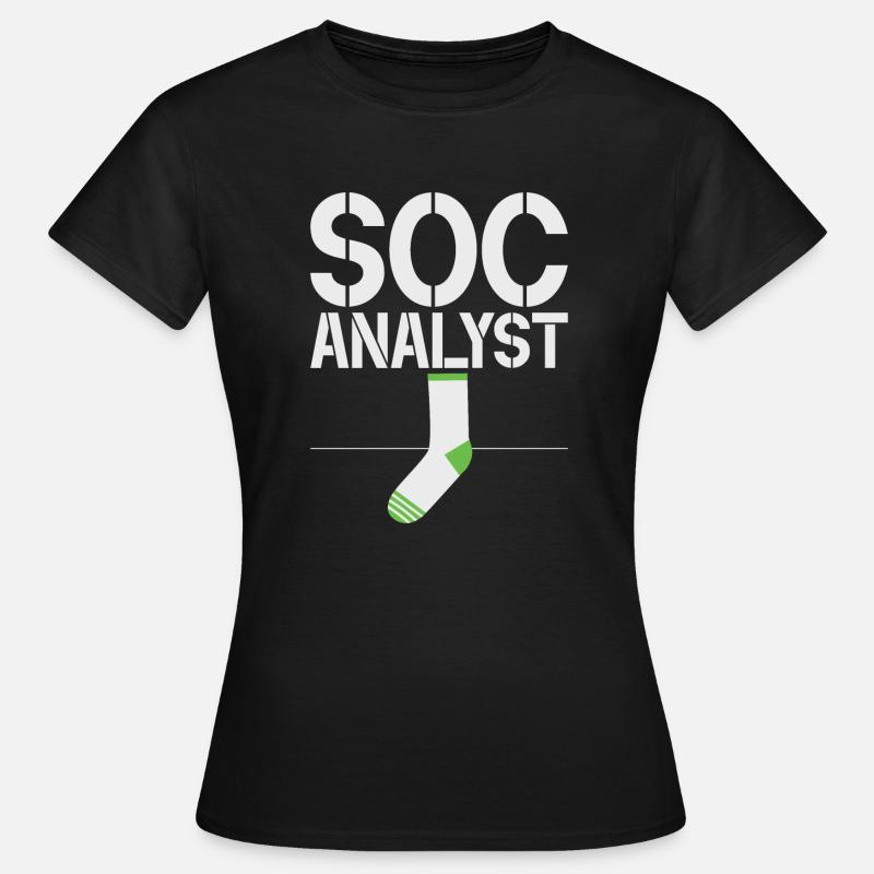 Cyber security hacker hacking - Women's T-Shirt - black