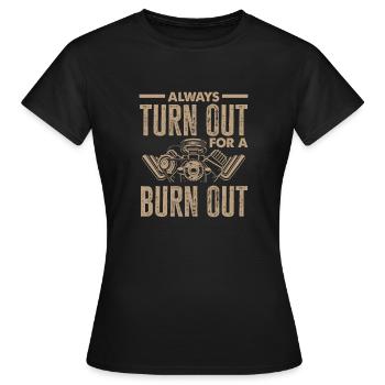 Lustiges Autorennen Auto Rennen Geschenk - Frauen T-Shirt - Schwarz - Vorne - AI Model Female 172 dark (172cm)