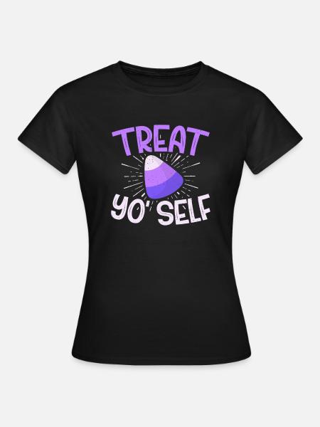 Candy Gift - Frauen T-Shirt - Schwarz