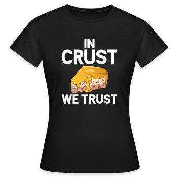 Cadeau de gâteau au fromage - T-shirt Femme - noir - Devant - AI Model Female 172 dark (172cm)