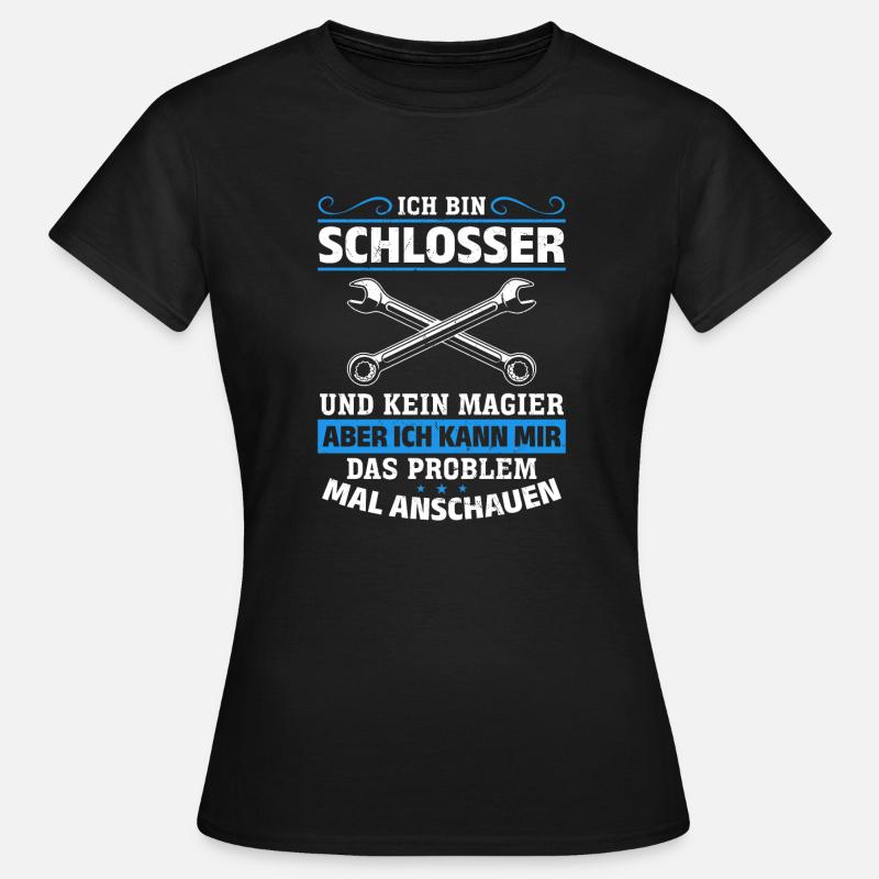 Locksmith Shirt: Skill Over Magic - Women's T-Shirt - black