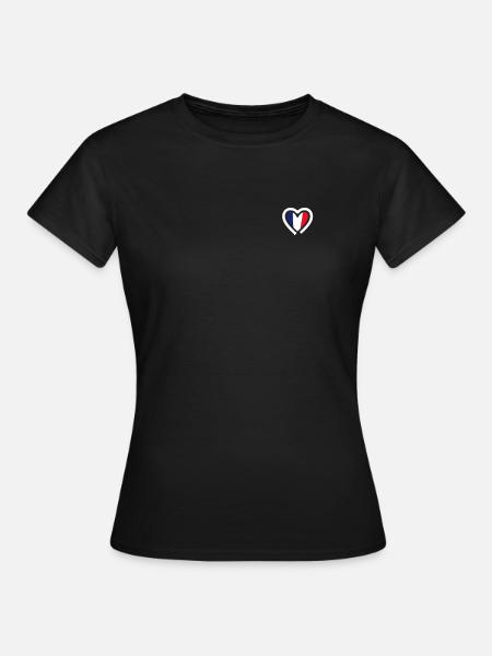 France patriote - T-shirt Femme - noir
