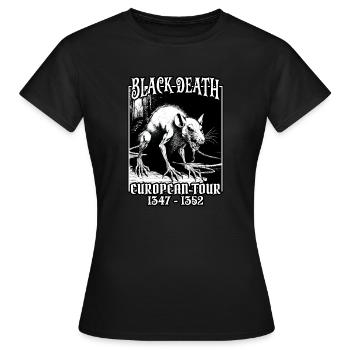 peste noire - T-shirt Femme - noir - Devant - AI Model Female 172 dark (172cm)