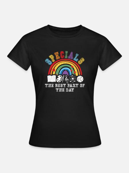 Spéciaux La meilleure partie de la journée - T-shirt Femme - noir