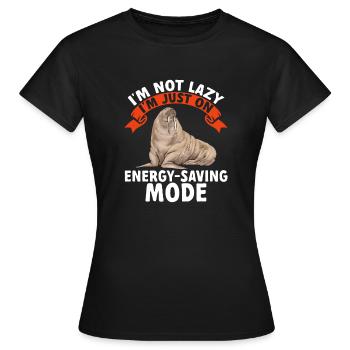 Morse - T-shirt Femme - noir - Devant - AI Model Female 172 dark (172cm)