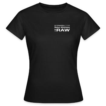 Wildlife Photographer - Frauen T-Shirt - Schwarz - Vorne - AI Model Female 172 dark (172cm)