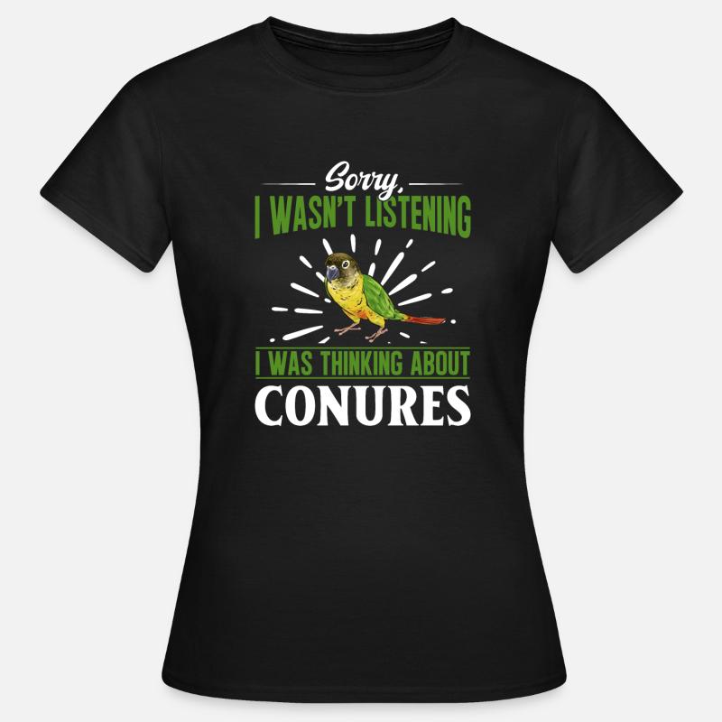 Molina Parakeet Parrot Bird Parakeet - Women's T-Shirt - black