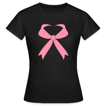 Breast Cancer Awareness - Women's T-Shirt - black - Front - AI Model Female 172 dark (172cm)