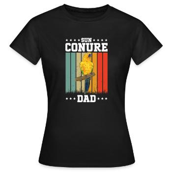 Parakeet Parrot Parakeet Bird - Women's T-Shirt - black - Front - AI Model Female 172 dark (172cm)