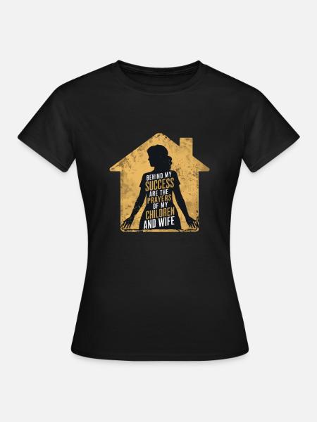 DERRIÈRE MON SUCCÈS - T-shirt Femme - noir