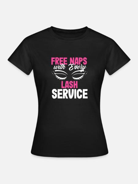 Hautpflege Kosmetikerin Kosmetik - Frauen T-Shirt - Schwarz