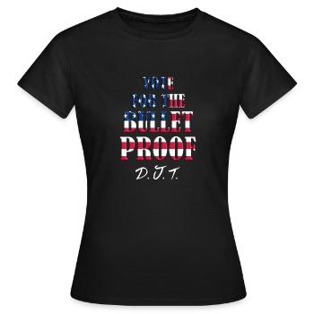 Votez républicain - T-shirt Femme - noir - Devant - AI Model Female 172 dark (172cm)