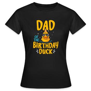 Canard en caoutchouc Canard en caoutchouc - T-shirt Femme - noir - Devant - AI Model Female 172 dark (172cm)