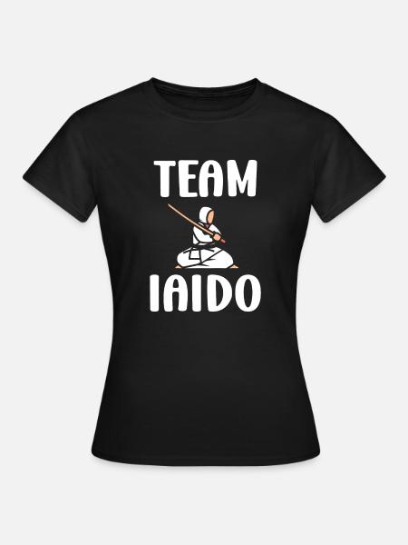 iaido - Frauen T-Shirt - Schwarz