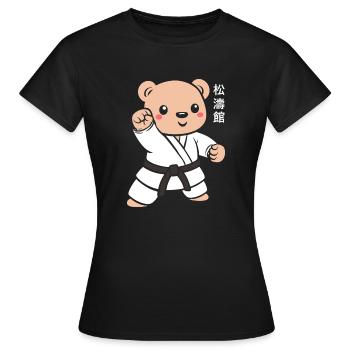 karate - T-shirt Femme - noir - Devant - AI Model Female 172 dark (172cm)