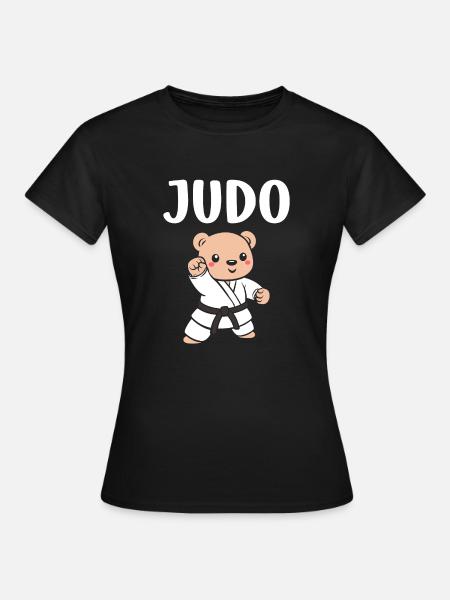 judo - T-shirt Femme - noir