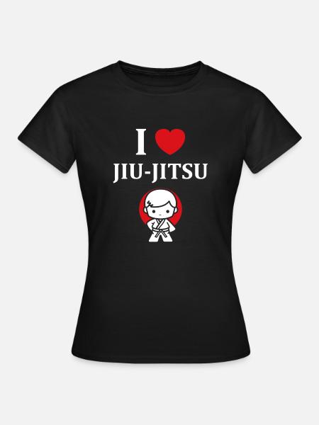 Jiu Jitsu - Frauen T-Shirt - Schwarz