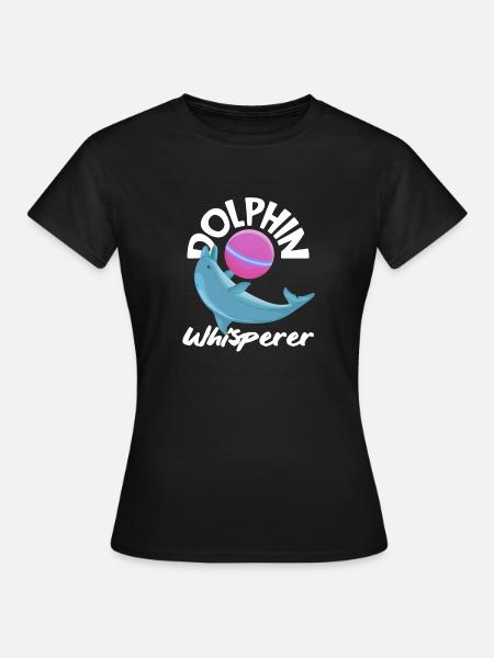 Delfinflüsterer Spieler Karriere - Frauen T-Shirt - Schwarz