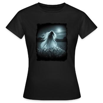 Nightwraith - la Dame de Minuit - T-shirt Femme - noir - Devant - AI Model Female 172 dark (172cm)