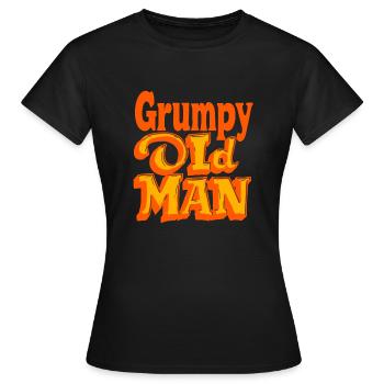 VIEUX - T-shirt Femme - noir - Devant - AI Model Female 172 dark (172cm)