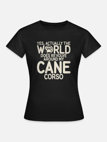 Cane Corso Gifts - T-shirt dam - svart