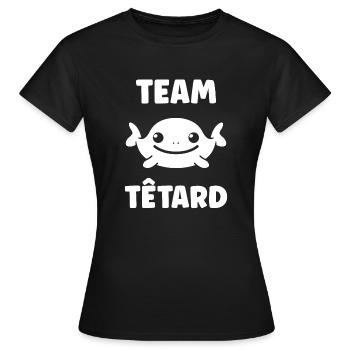 Têtard - T-shirt Femme - noir - Devant - AI Model Female 172 dark (172cm)