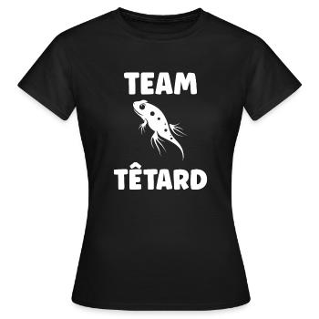 Têtard - T-shirt Femme - noir - Devant - AI Model Female 172 dark (172cm)