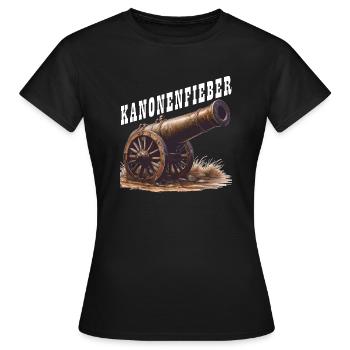 FIÈVRE DU - T-shirt Femme - noir - Devant - AI Model Female 172 dark (172cm)