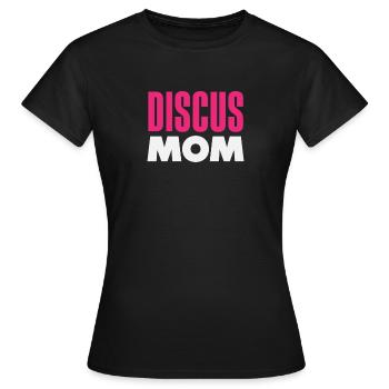 Lancer du disque Athlète Cadeau d’athlète - T-shirt Femme - noir - Devant - AI Model Female 172 dark (172cm)