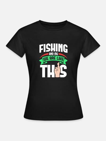 Vissen Me zijn als - Dame-T-shirt - sort