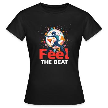 Tänzer Tanz/Tanz Männer Frauen - T-Shirt - Frauen T-Shirt - Schwarz - Vorne - AI Model Female 172 dark (172cm)