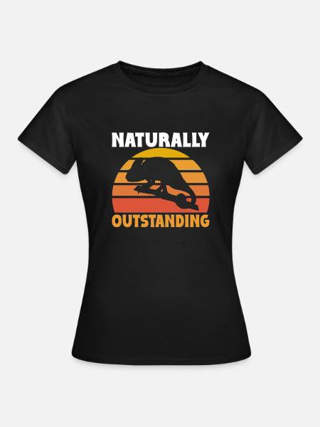 Chameleon Gifts - Frauen T-Shirt - Schwarz