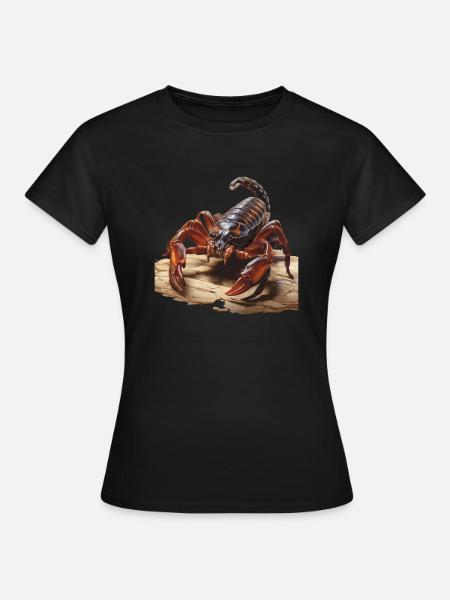 SKORPION - Frauen T-Shirt - Schwarz