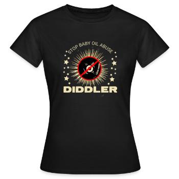 Escroc - T-shirt Femme - noir - Devant - AI Model Female 172 dark (172cm)